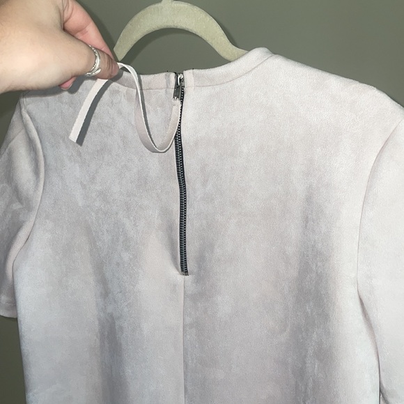 Zara Pink velvet dress - Picture 4 of 4